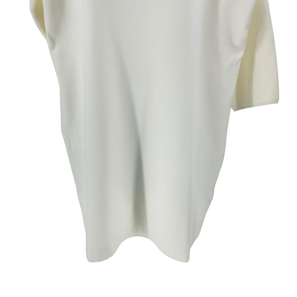 Pomander Place | NEW Winter White Vivianne Turtleneck Sweater Mini Dress Size S - Picture 6 of 11